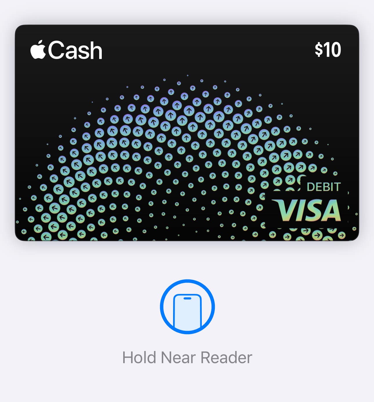 Screenshot featuring Apple cash