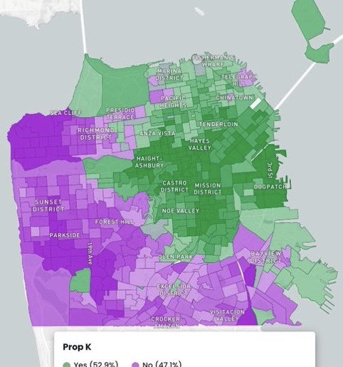 Proposition K voters